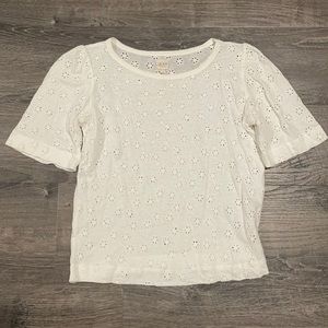 La Vie by Rebecca Taylor, eyelet shirt
